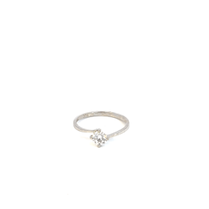 9KT White Gold Ring with Lab Grown Diamonds