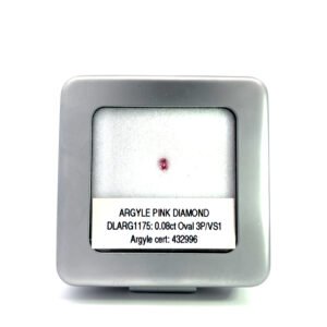 3P 0.08ct Certified Loose Pink Diamond from WA