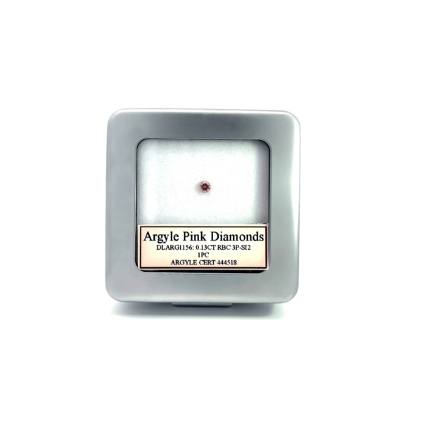 0.13ct Certified Loose Pink Diamond