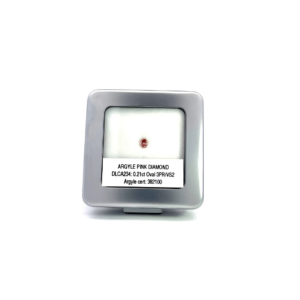 0.21ct Certified Loose Pink Diamond f