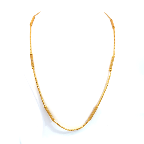 22 KT Yellow Gold Chain 45cm