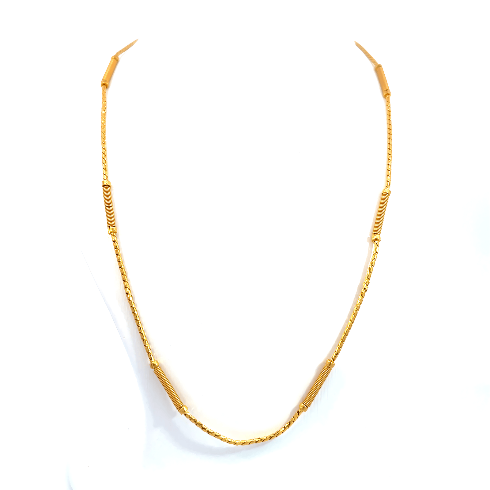 22 KT Yellow Gold Chain 45cm