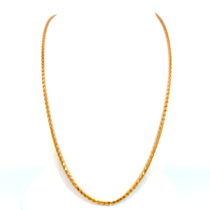 22 KT Yellow Gold Chain 61cm