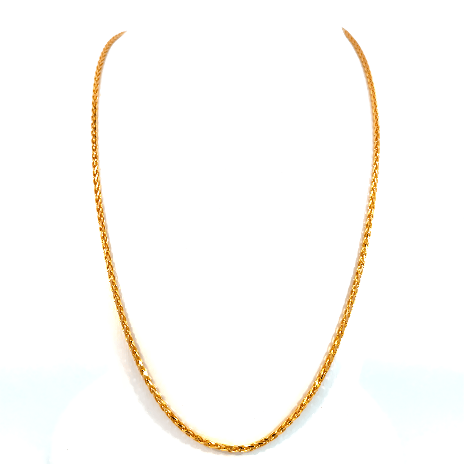 22 KT Yellow Gold Chain 61cm