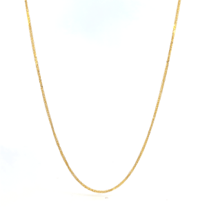 18KT Yellow Gold Curb Chain 50cm
