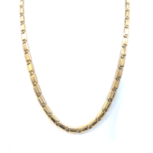18 KT Yellow Gold Chain 50cm