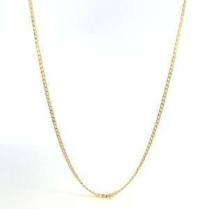 18 KT Yellow Gold Anchor Chain 50cm