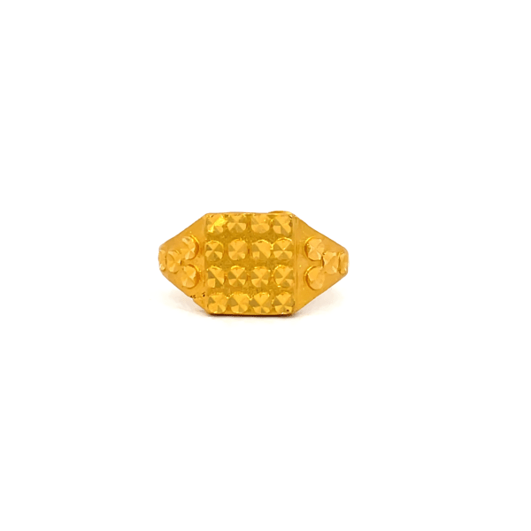 22K Yellow Gold Ring (Ring size U)