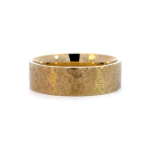 9K Yellow Gold Men’s Wedding Ring (Ring size U)