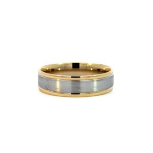 18K Two-Tone Gold Ring