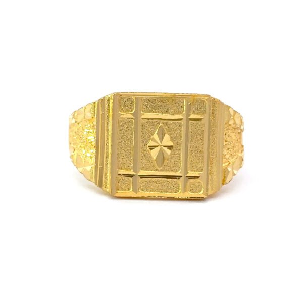 22K Yellow Gold Ring (Ring size S)
