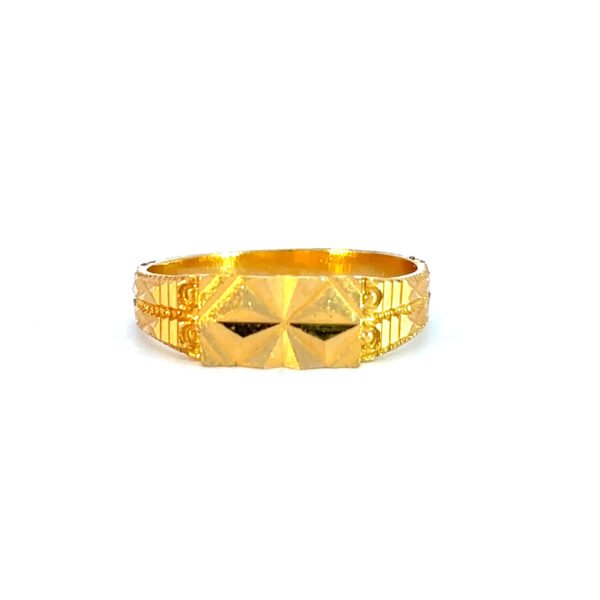 22K Yellow Gold Fancy Ring