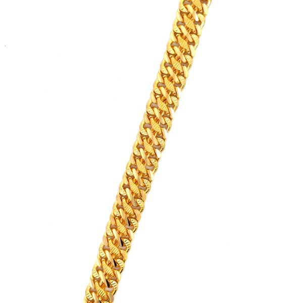 22K Yellow Gold Bracelet 20cm