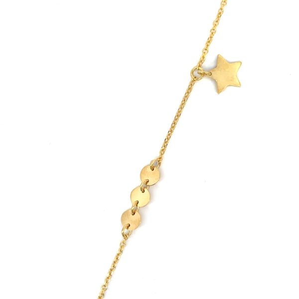 9K Yellow Gold Fancy Italian Bracelet