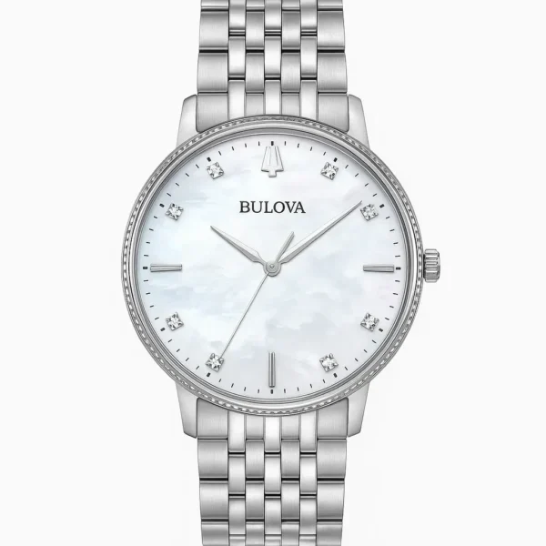 Bulova Diamond Quartz Women’s Watch – 96P207