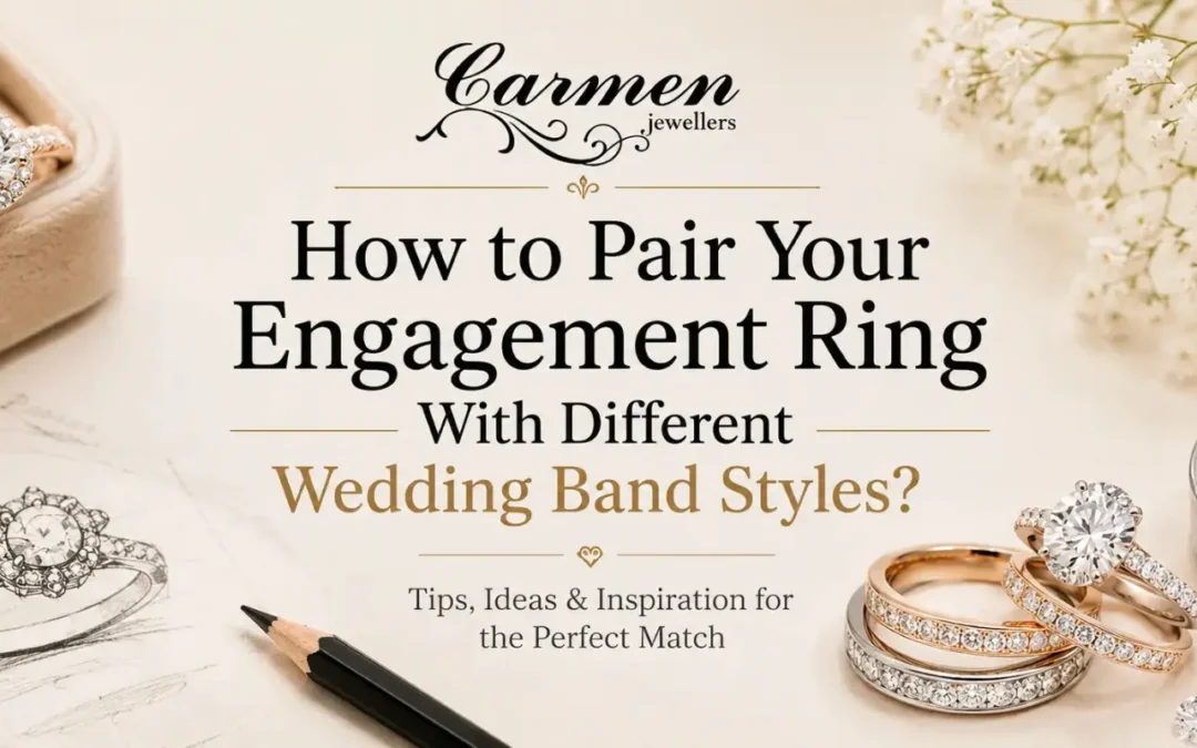 How to Pair Your Engagement Ring With Different Wedding Band Styles?