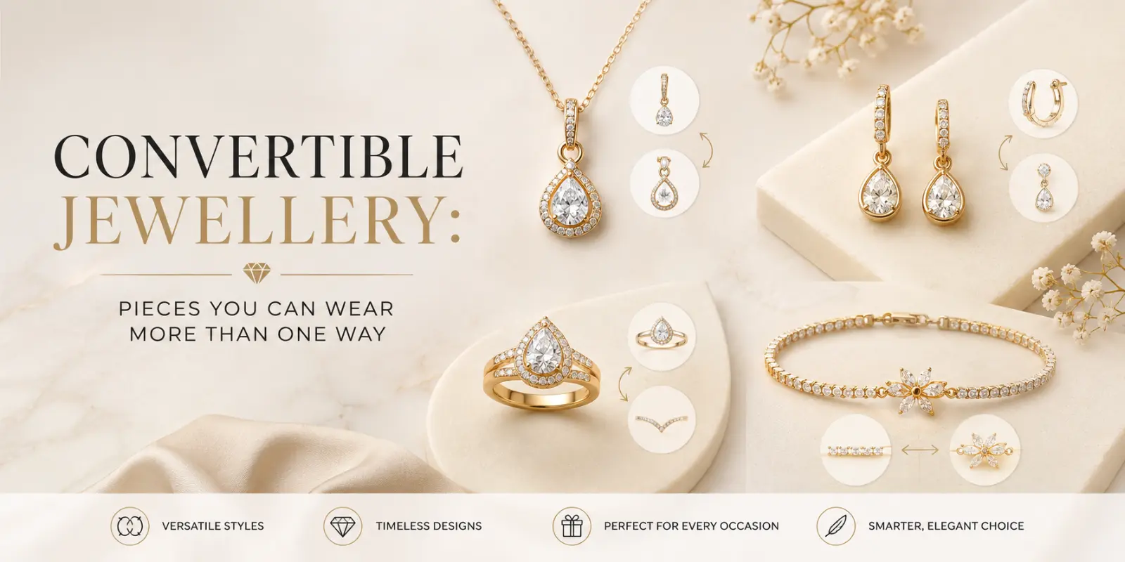 Convertible Jewellery: Pieces You Can Wear More Than One Way