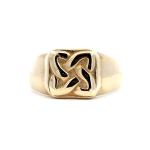 9K Yellow Gold Solid Ring