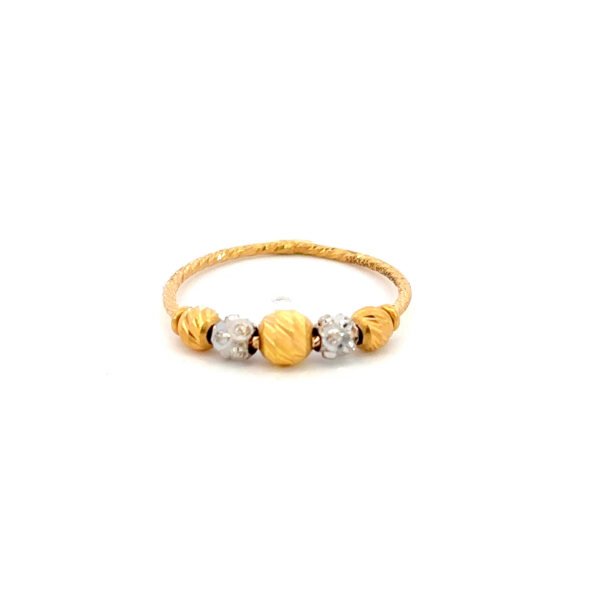 22K Yellow Gold Fancy Ring