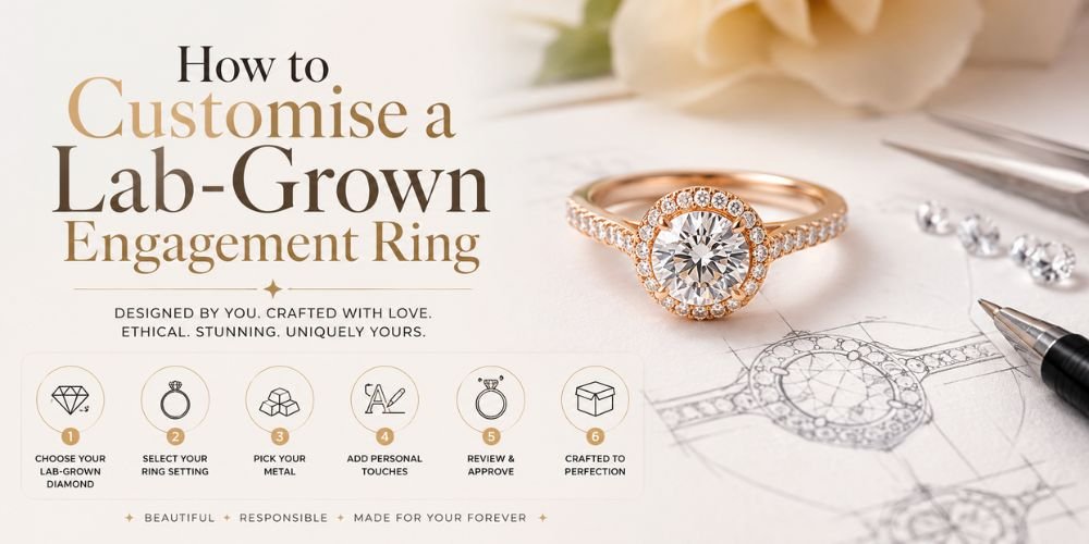How to Customise a Lab-Grown Engagement Ring