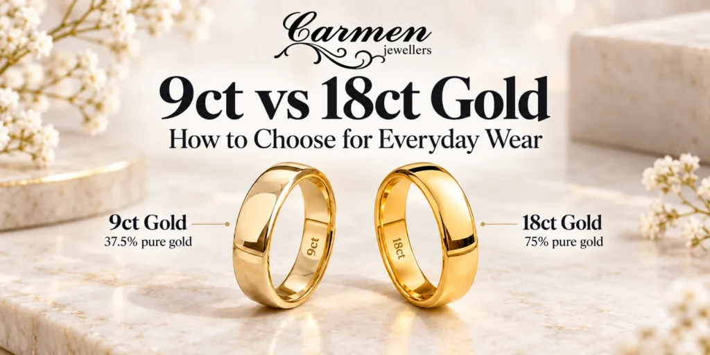 9ct vs 18ct Gold: How to Choose for Everyday Wear